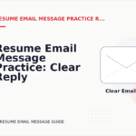 Resume Email Message Practice: Clear Reply Patterns