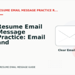 Resume Email Message Practice: Email and Message Examples
